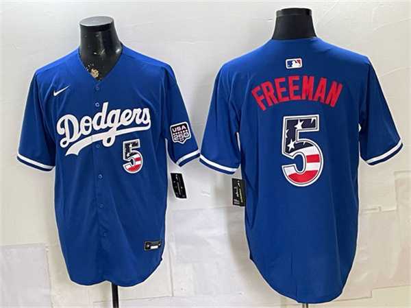 Men's Los Angeles Dodgers #5 Freddie Freeman Royal 250 Fourth of July Stitched Jersey Dzhi,We sell and wholesale Men's Los Angeles Dodgers #5 Freddie Freeman Royal 250 Fourth of July Stitched Jersey Dzhi on line form chian!