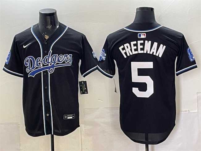 Men's Los Angeles Dodgers #5 Freddie Freeman B2B Champs 2026 Black Out Style Vapor Limited Stitched Jersey,We sell and wholesale Men's Los Angeles Dodgers #5 Freddie Freeman B2B Champs 2026 Black Out Style Vapor Limited Stitched Jersey on line form chian!