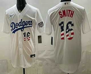 Men's Los Angeles Dodgers #16 Will Smith White USA 250 Fourth of July Home Stitched Jersey Dzhi,We sell and wholesale Men's Los Angeles Dodgers #16 Will Smith White USA 250 Fourth of July Home Stitched Jersey Dzhi on line form chian!