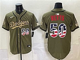 Men's Los Angeles Dodgers #50 Mookie Betts Olive 2026 Armed Forces Day 250 Fourth of July Stitched Jersey Dzhi,baseball caps,new era cap wholesale,wholesale hats