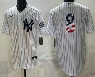 Men's New York Yankees #8 Yogi Berra White 2026 USA 250 Fourth of July Home Stadium Stitched Jersey Dzhi,We sell and wholesale Men's New York Yankees #8 Yogi Berra White 2026 USA 250 Fourth of July Home Stadium Stitched Jersey Dzhi on line form chian!