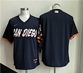 Men's San Diego Padres Blank Obsidian 2026 City Connect Stadium Stitched Jersey,baseball caps,new era cap wholesale,wholesale hats