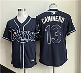 Men's Tampa Bay Rays #13 Junior Caminero Navy 2026 Limited Stitched Baseball Jersey,baseball caps,new era cap wholesale,wholesale hats
