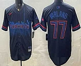 Men's Toronto Blue Jays #77 Louis Varland Black City Limited Jersey,baseball caps,new era cap wholesale,wholesale hats