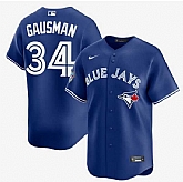 Men's Toronto Blue Jays #34 Kevin Gausman Royal Nike 50th Anniversary Alternate Replica Jersey Dzhi,baseball caps,new era cap wholesale,wholesale hats