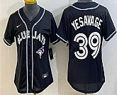 Women's Toronto Blue Jays #39 Trey Yesavage 2026 Black Fashion Cool Base Jersey,baseball caps,new era cap wholesale,wholesale hats