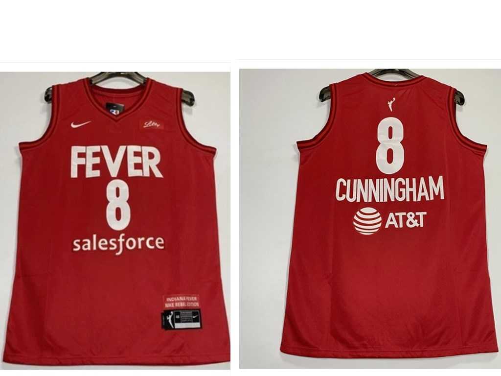 Men's Indiana Fever #8 Sophie Cunningham Red  Edition Victory Stitched Jersey,We sell and wholesale Men's Indiana Fever #8 Sophie Cunningham Red  Edition Victory Stitched Jersey on line form chian!