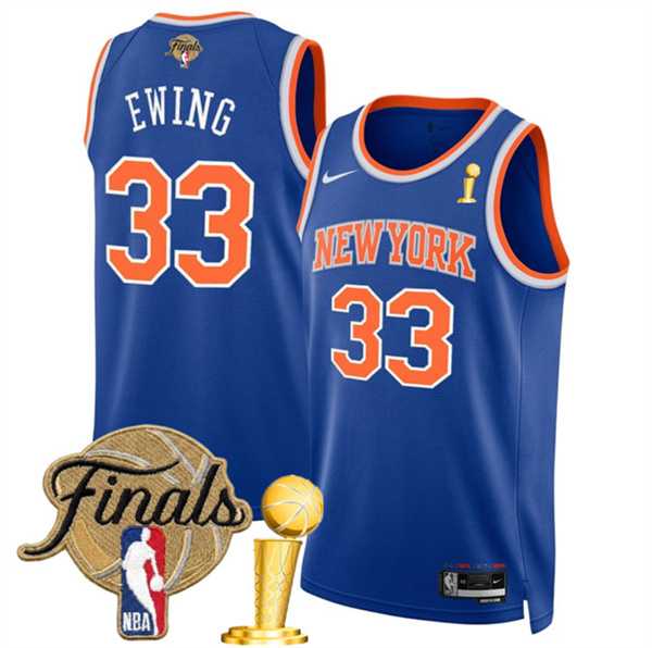 Men's New Yok Knicks #33 Patrick Ewing Blue 2026 Finals Patch And Finals Champions Patch Icon Edition Stitched Basketball Jersey Dzhi,We sell and wholesale Men's New Yok Knicks #33 Patrick Ewing Blue 2026 Finals Patch And Finals Champions Patch Icon Edition Stitched Basketball Jersey Dzhi on line form chian!