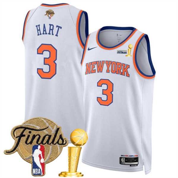 New Yok Knicks #3 Josh Hart White 2026 Finals Patch And Finals Champions Patch Association Edition Stitched Basketball Jersey Dzhi,We sell and wholesale New Yok Knicks #3 Josh Hart White 2026 Finals Patch And Finals Champions Patch Association Edition Stitched Basketball Jersey Dzhi on line form chian!