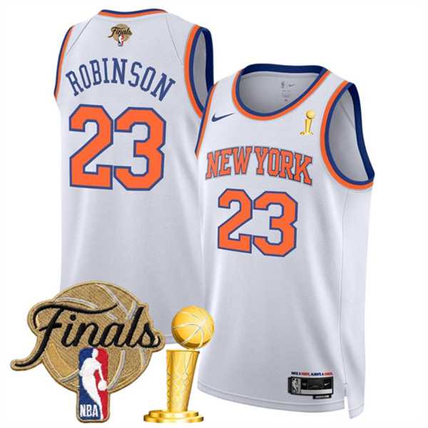 New Yok Knicks #23 Mitchell Robinson White 2026 Finals Patch And Finals Champions Patch Association Edition Stitched Basketball Jersey Dzhi,We sell and wholesale New Yok Knicks #23 Mitchell Robinson White 2026 Finals Patch And Finals Champions Patch Association Edition Stitched Basketball Jersey Dzhi on line form chian!