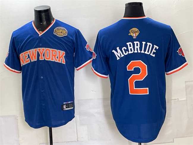 Men's New York Knicks #2 Miles McBride Blue 2026 Finals & Eastern Conference Champions Patch Stitched Jersey Dzhi,We sell and wholesale Men's New York Knicks #2 Miles McBride Blue 2026 Finals & Eastern Conference Champions Patch Stitched Jersey Dzhi on line form chian!