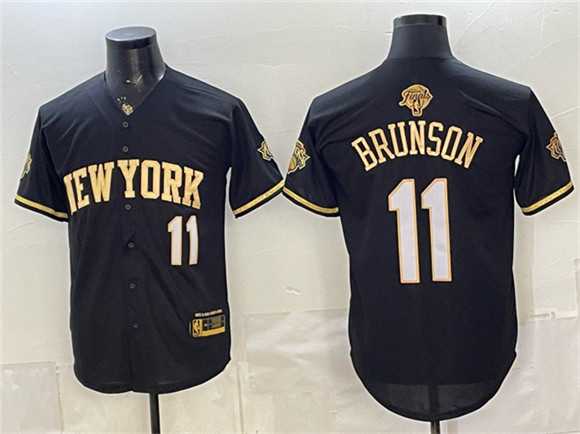 Men's New York Knicks #11 Jalen Brunson Black Gold 2026 Finals Patch Stitched Jersey Dzhi,We sell and wholesale Men's New York Knicks #11 Jalen Brunson Black Gold 2026 Finals Patch Stitched Jersey Dzhi on line form chian!