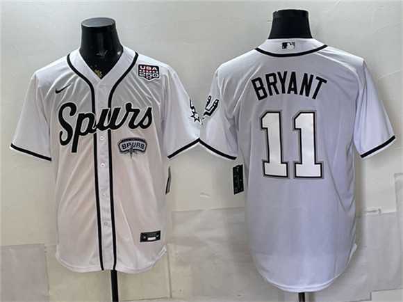 Men's San Antonio Spurs #11 Carter Bryant White USA 250' Patch Stitched Jersey Dzhi,We sell and wholesale Men's San Antonio Spurs #11 Carter Bryant White USA 250' Patch Stitched Jersey Dzhi on line form chian!