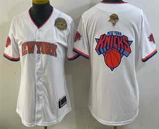 Women's New York Knicks Team Big Logo White 2026 Finals Eastern Conference Champions Patch Stitched Jersey Dzhi,We sell and wholesale Women's New York Knicks Team Big Logo White 2026 Finals Eastern Conference Champions Patch Stitched Jersey Dzhi on line form chian!