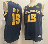 Men's Michigan Wolverines #15 Aday Mara Navy 2026 Vapor Limited Stitched Jersey,baseball caps,new era cap wholesale,wholesale hats