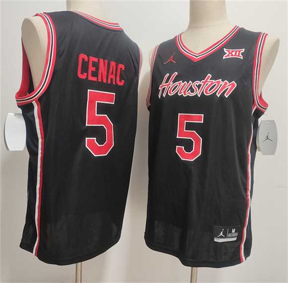 Men's Houston Cougars #5 Chris Cenac Jr. Black Stitched Jersey,We sell and wholesale Men's Houston Cougars #5 Chris Cenac Jr. Black Stitched Jersey on line form chian!