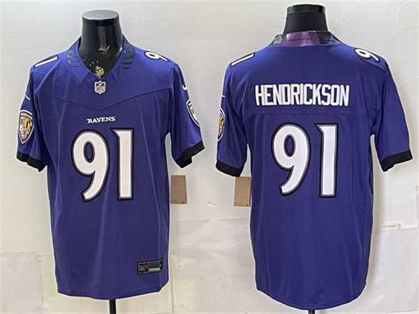 Men's Baltimore Ravens #91 Trey Hendrickson Purple 2026 F.U.S.E. Vapor Limited Stitched Jersey,We sell and wholesale Men's Baltimore Ravens #91 Trey Hendrickson Purple 2026 F.U.S.E. Vapor Limited Stitched Jersey on line form chian!