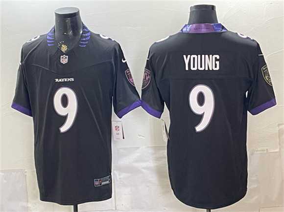 Men's Baltimore Ravens #9 Zion Young Black 2026 F.U.S.E. Vapor Stitched Limited Jersey,We sell and wholesale Men's Baltimore Ravens #9 Zion Young Black 2026 F.U.S.E. Vapor Stitched Limited Jersey on line form chian!