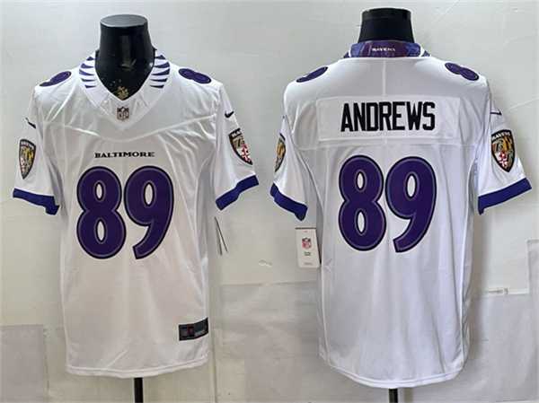 Men's Baltimore Ravens #89 Mark Andrews White 2026 F.U.S.E. Vapor Limited Stitched Jersey,We sell and wholesale Men's Baltimore Ravens #89 Mark Andrews White 2026 F.U.S.E. Vapor Limited Stitched Jersey on line form chian!