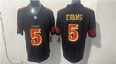 Men's San Francisco 49ers #5 Mike Evans Black Gold 2026 F.U.S.E. Rivalries Vapor Limited Stitched Jersey,baseball caps,new era cap wholesale,wholesale hats