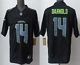 Men's Seattle Seahawks #14 Sam Darnold Limited Black Fashion FUSE Vapor Jersey,baseball caps,new era cap wholesale,wholesale hats