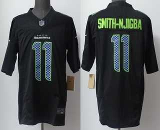 Men's Seattle Seahawks #11 Jaxon Smith-Njigba Limited Black Fashion FUSE Vapor Jersey,We sell and wholesale Men's Seattle Seahawks #11 Jaxon Smith-Njigba Limited Black Fashion FUSE Vapor Jersey on line form chian!