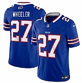 Men's Buffalo Bills #27 Ian Wheeler Blue 2026 F.U.S.E. Vapor Untouchable Limited Stitched Jersey,baseball caps,new era cap wholesale,wholesale hats
