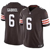 Men's Cleveland Browns #6 Dillon Gabriel Brown 2026 F.U.S.E. Vapor Limited Stitched Jersey,baseball caps,new era cap wholesale,wholesale hats