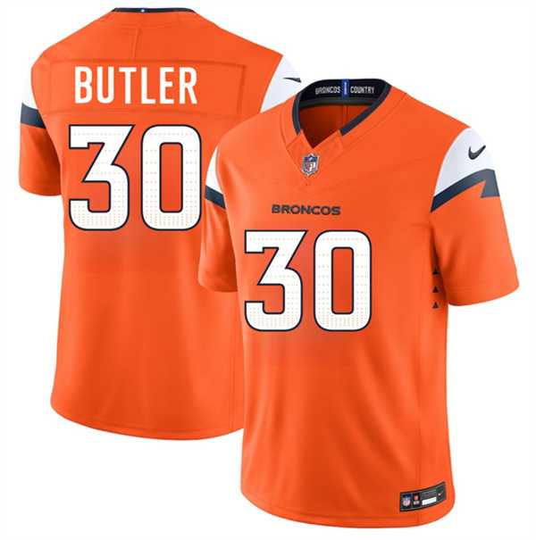 Men's Denver Broncos #30 Hakeem Butler Orange 2026 F.U.S.E. Vapor Limited Stitched Jersey,We sell and wholesale Men's Denver Broncos #30 Hakeem Butler Orange 2026 F.U.S.E. Vapor Limited Stitched Jersey on line form chian!