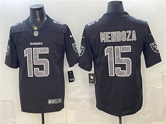 Men's Las Vegas Raiders #15 Fernando Mendoza Black Vapor Untouchable Limited Stitched Jersey,We sell and wholesale Men's Las Vegas Raiders #15 Fernando Mendoza Black Vapor Untouchable Limited Stitched Jersey on line form chian!