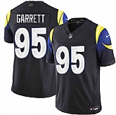 Men's Los Angeles Rams #95 Myles Garrett Black 2025 F.U.S.E. Rivalries Vapor Limited Stitched Jersey,baseball caps,new era cap wholesale,wholesale hats