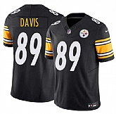 Men's Pittsburgh Steelers #89 Joaquin Davis Black 2026 F.U.S.E. Vapor Limited Stitched Jersey