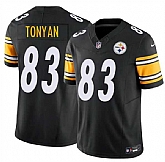Men's Pittsburgh Steelers #83 Robert Tonyan Black 2026 F.U.S.E. Vapor Limited Stitched Jersey