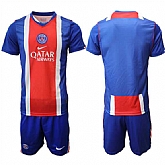 Men's Paris Saint-Germain Custom 2026 Red White Soccer Jersey Suit,baseball caps,new era cap wholesale,wholesale hats