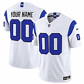 Men's Los Angeles Rams Active Player Custom White 2026 F.U.S.E. Vapor Limited Stitched Jersey,baseball caps,new era cap wholesale,wholesale hats