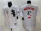 Men's Chicago White Sox #5 Munetaka Murakami White 2026 USA 250 Fourth of July Stitched Jersey Dzhi,baseball caps,new era cap wholesale,wholesale hats