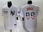 Men's New York Yankees #99 Aaron Judge White USA 250 Fourth of July Home Stadium Stitched Jersey Dzhi,baseball caps,new era cap wholesale,wholesale hats