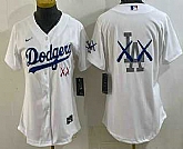 Women's Los Angeles Dodgers White Vapor Premier Limited Stitched Jersey Dzhi,baseball caps,new era cap wholesale,wholesale hats