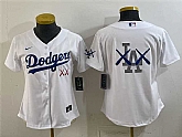 Youth Los Angeles Dodgers Team Big Logo White Vapor Premier Limited Stitched Jersey Dzhi,baseball caps,new era cap wholesale,wholesale hats