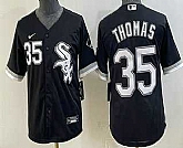 Youth Chicago White Sox #35 Frank Thomas Black Stitched Jersey,baseball caps,new era cap wholesale,wholesale hats