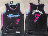 Men's Miami Heat #7 Giannis Antetokounmpo Black 2026 Original Vice Nights Swingman Stitched Jersey,baseball caps,new era cap wholesale,wholesale hats