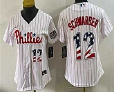 Youth Philadelphia Phillies #12 Kyle Schwarber White USA 250 Fourth of July Home Stitched Jersey Dzhi,baseball caps,new era cap wholesale,wholesale hats