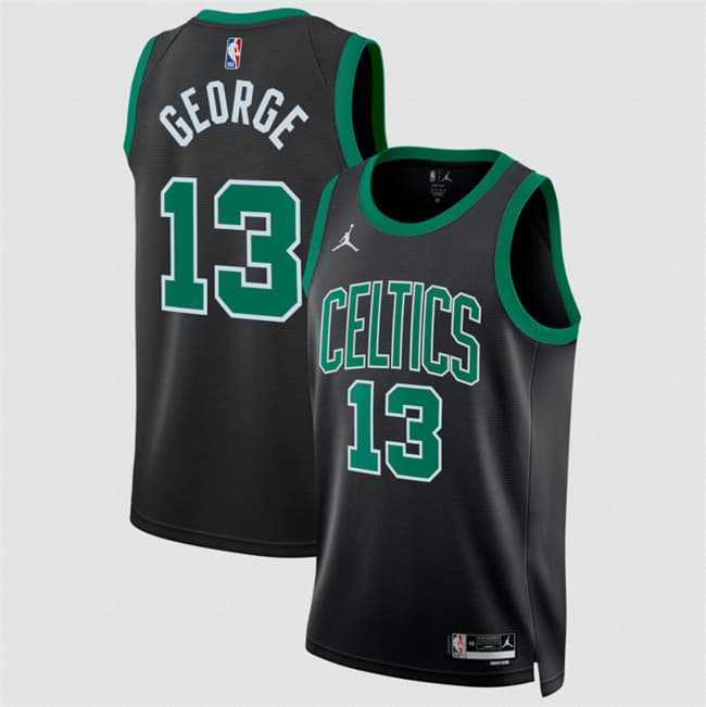 Men's Boston Celtics #13 Paul George Black Statement Edition Stitched Jersey Dzhi,We sell and wholesale Men's Boston Celtics #13 Paul George Black Statement Edition Stitched Jersey Dzhi on line form chian!