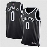 Men's Brooklyn Nets #0 Mikel Brown Jr 2026 Draft Icon Edition Stitched Jersey Dzhi,baseball caps,new era cap wholesale,wholesale hats