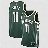 Men's Milwaukee Bucks #11 Tyler Herro Green 2026 Icon Edition Stitched Jersey Dzhi,baseball caps,new era cap wholesale,wholesale hats