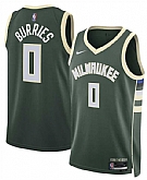 Men's Milwaukee Bucks #0 Brayden Burries Green 2026 Draft Icon Edition Stitched Jersey Dzhi,baseball caps,new era cap wholesale,wholesale hats