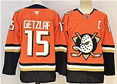 Men's Anaheim Ducks #15 Ryan Getzlaf Orange 2026 With C Patch Home Stitched Hockey Jersey,baseball caps,new era cap wholesale,wholesale hats