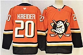 Men's Anaheim Ducks #20 Chris Kreider Orange 2026 Home Stitched Hockey Jersey,baseball caps,new era cap wholesale,wholesale hats