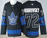 Men's Toronto Maple Leafs #72 Sergei Bobrovsky Black Alternate Stitched Jersey,baseball caps,new era cap wholesale,wholesale hats