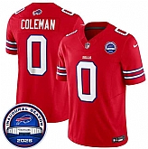 Men's Buffalo Bills #0 Keon Coleman Red F.U.S.E. 2026 Inaugural Season at Highmark Stadium Stitched Jersey Dzhi,baseball caps,new era cap wholesale,wholesale hats